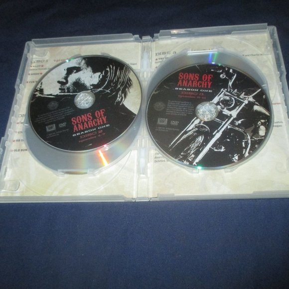 Sons of Anarchy- Season 1 (DVD, 2008, 4-Disc Set) - Picture 3 of 5